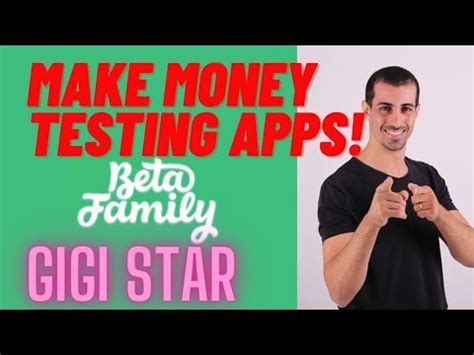 Then you can wonder what it is ;-). . Beta test apps for money